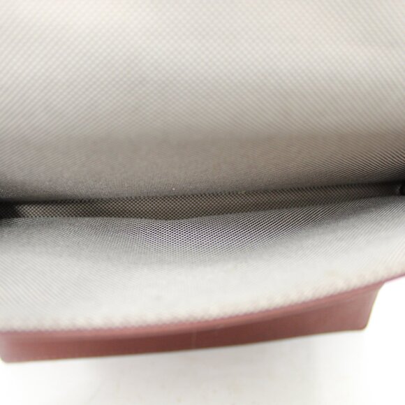 Fossil Brown Pebbled Leather;  Faux Tortoise Shell Full Size Large Wallet Clutch - Picture 9 of 9